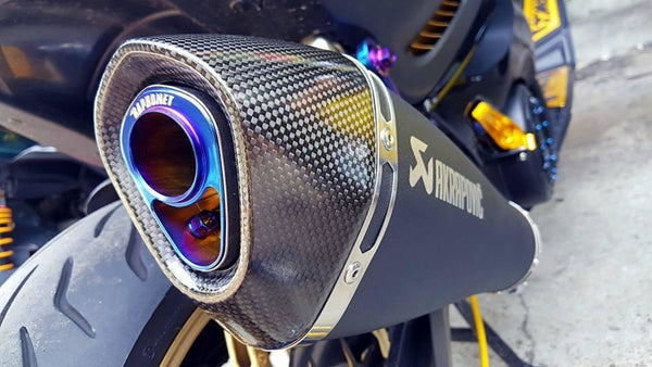 BAPHOMET CNC MUFFLER FOR AKRAPOVIC TMAX – TBSS Taiwan