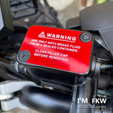FKW Brake Cylinder Head Sticker