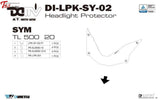 Dimotiv Headlight Protector For Maxsym Tl Maxsym
