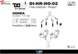 Dimotiv Honda X-Adv Handle Raised Seat