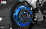 Dimotiv Left And Right Engine Cover For Tmax 560 Blue Tmax