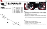 Dimotiv Suzuki Burgman 400 Easy Front Axle Slider