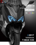 Dimotiv Tmax 530 Headlight Protector Cover (2017~2020) Blue Tmax