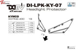 Dimotiv Xciting S Headlight Protector Cover