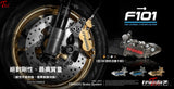 Frando F101-Racing Cnc Lateral 4 Piston Caliper Universal Parts