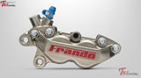 Frando Fr-6 Lateral 4 Piston Caliper Light Hard Anodized / Right Universal Parts
