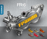 Frando Fr-6 Lateral 4 Piston Caliper Universal Parts
