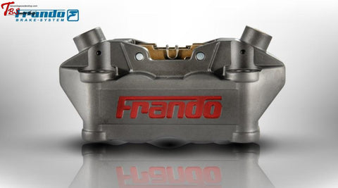 Frando Hf-5 Medium Radial 4 Piston Caliper Hard Anodized Universal Parts