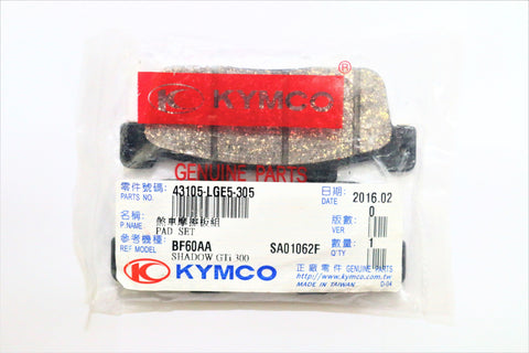 Kymco Oem Brake Pad 43105-Lge5-305 Universal Parts