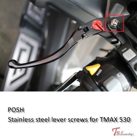 Posh Stainless Steel Lever Screws For Tmax 530 Tmax
