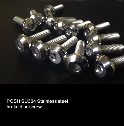 Posh Su304 Stainless Steel Brake Disc Screw For Tmax Tmax
