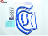 Professional Reinforced 6P Silicone Water Hose For X-Max 300 Blue Xmax
