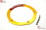 Ridea Rear Pulley Cover Tmax 530 Red / Gold Tmax