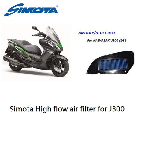 Simota High Flow Air Filter For J300