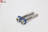 Stainless Steel Su304 M10 P1.5 Screw For Brake Caliper Adapter M10*70Mm*p1.5 / Blue Universal Parts