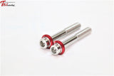 Stainless Steel Su304 M10 P1.5 Screw For Brake Caliper Adapter M10*70Mm*p1.5 / Red Universal Parts