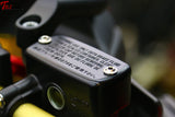 Titanium Screw For Brake Oil Cup Cover Sliver / M4*12L Universal Parts