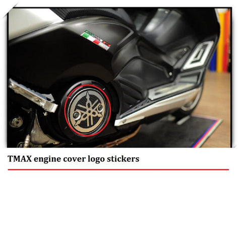 Tmax Engine Cover Logo Stickers Tmax